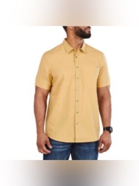 5.11 Tactical Wyatt S/S Shirt - Mens, Granola, 71203-596 Size XXL